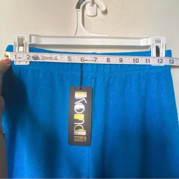 Suzie Kondi French Blue Wide-Leg Lounge Pants - Picture 5 of 5